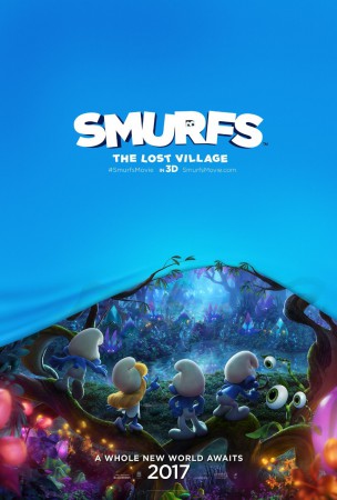 Teaser Poster de 'Smurfs: The Lost Village'